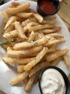 Truffle Fries - Seafood and Spaghetti Works, Port Aransas, Texas