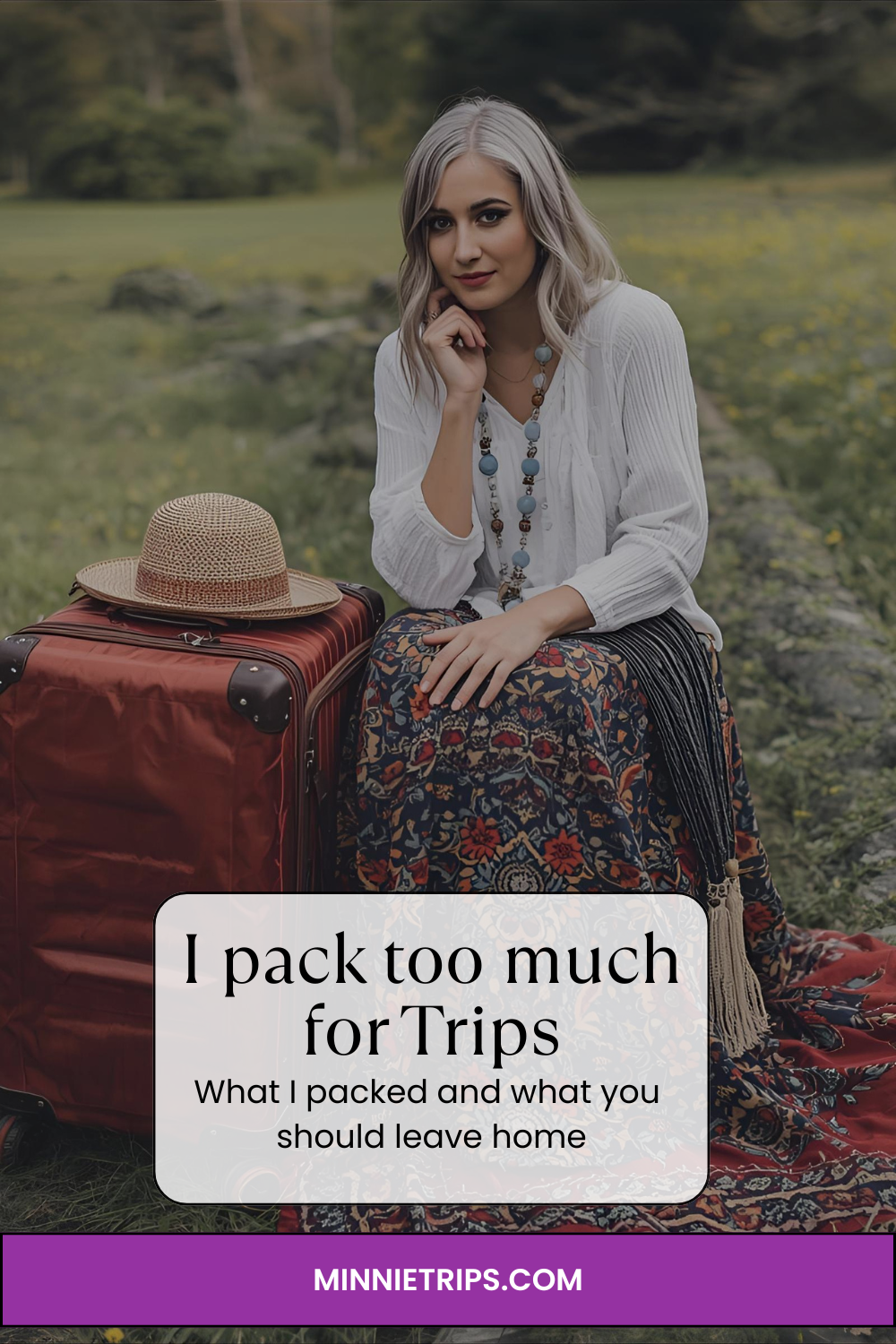 I pack too much for trips