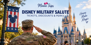 Disney Military Salute tickets, discounts and perks for eligible military families