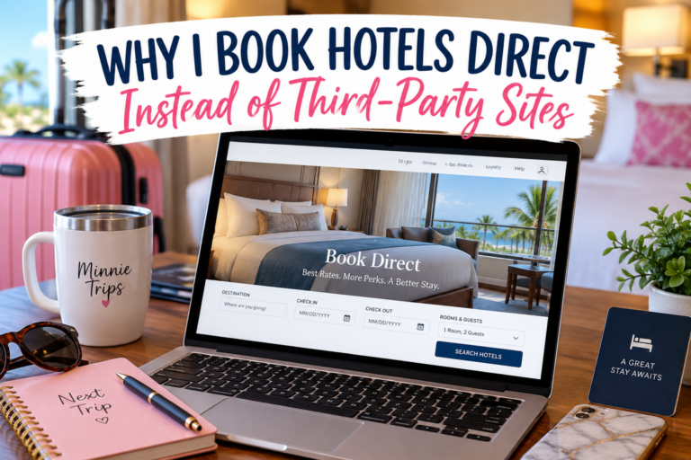 Why I book hotels direct instead of third-party travel sites