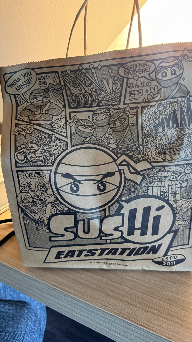 Sus Hi Eatstation Grubhub delivery at our Orlando hotel